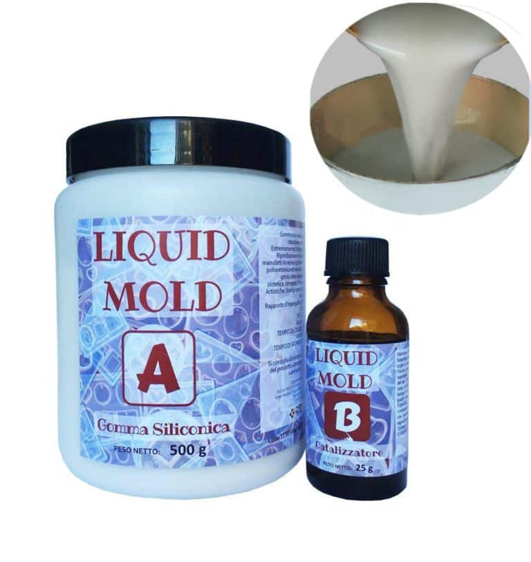 CASTING LIQUID SILICONE RUBBER 500 GR [1,10 LB] ResinPro Creativity at your service