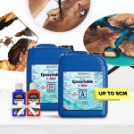 "EPOXYTABLE 5-FIVE" - Deep Pour Epoxy Resin (Up to 5cm) for Tables & Large Projects