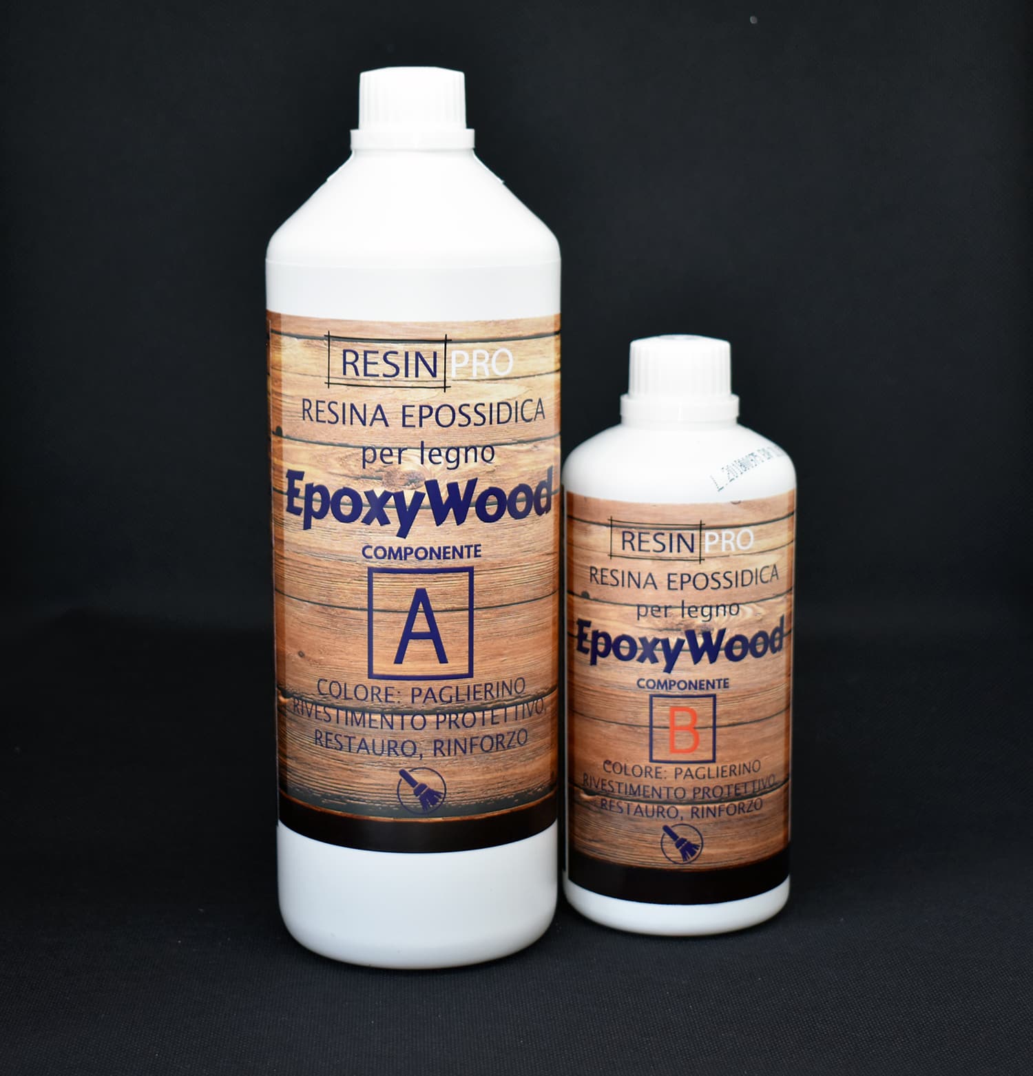 "EPOXYWOOD" Epoxy Resin for Wood 1,5 kg [52,91 Oz] Protective coating