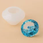 "Diamond" - Crystal Shaped Silicone Mould 5x3.5cm