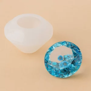 “DIAMOND” – Crystal Shaped Silicone Mould – 5×3.5cm