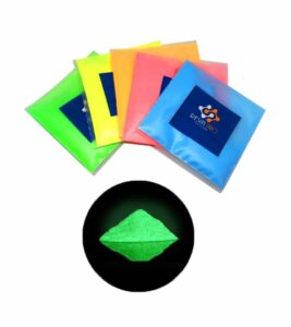 Fluorescent UV Pigment Powder – Coloured Glow-in-the-Dark Additive for Resin, Paint, and Varnish