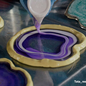 Resins for Pour Paint, Coasters and Trays