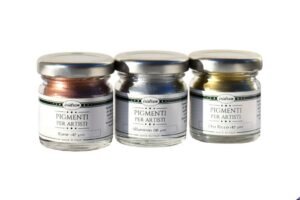 3 METALLIC PIGMENTS KIT