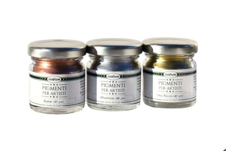 3 Metallic Pigments Kit – Aluminium, Rich Gold, Copper