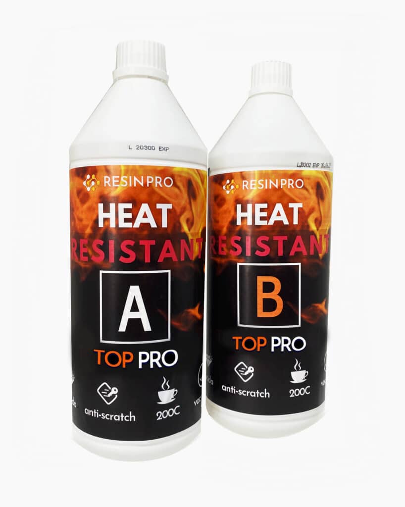 "TOP PRO" FLEXIBLE HEATRESISTANT ANTISCRATCH GLOSSY COATING