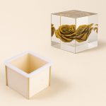 "Cube Mould" – Square Silicone Mould for Resin, 8.5x8.5cm