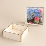 "Square Mould" – Formwork for Resin, 15.3x15.3cm