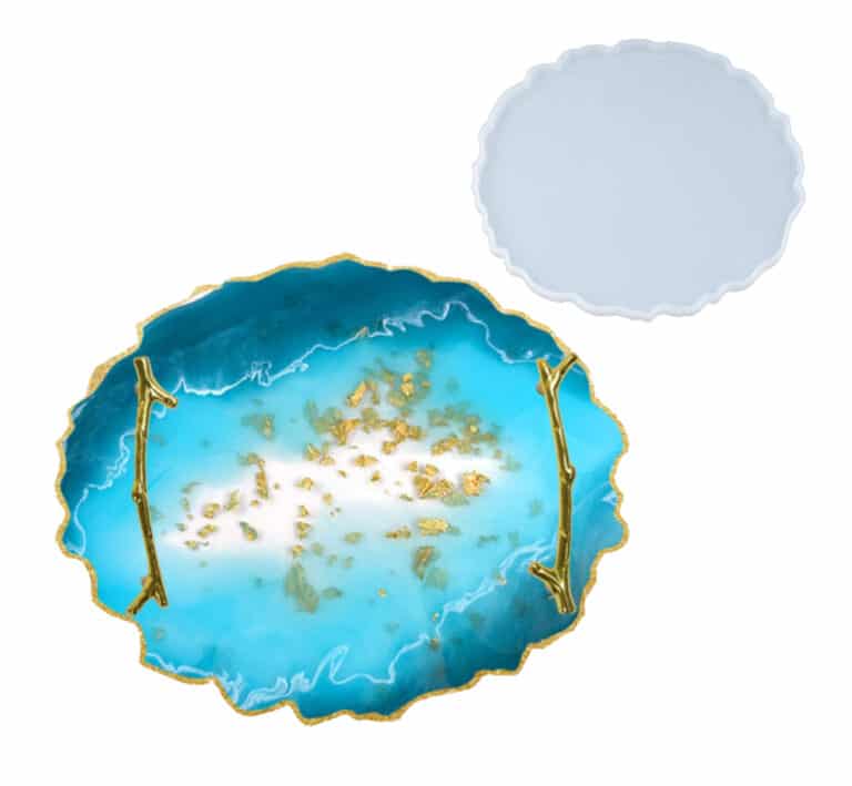 Round Tray Silicone Mould ⌀26cm for Coasters and Trays