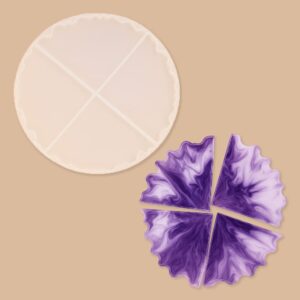 “FOUR IN ONE” – Silicone Coaster Mould – ⌀21cm