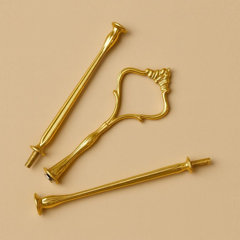 Gold Support Rod for Resin Fruit Stand and Epoxy Display Projects