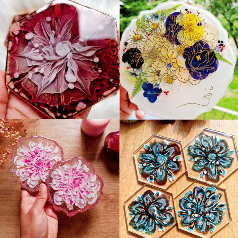 Resin Class - 3D Effects Coasters Masterclass, 120 Minutes