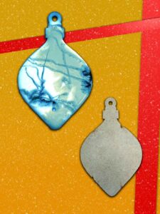 Wooden Base for Epoxy Resin Christmas Decorations