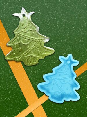 Small Christmas Silicone Mould