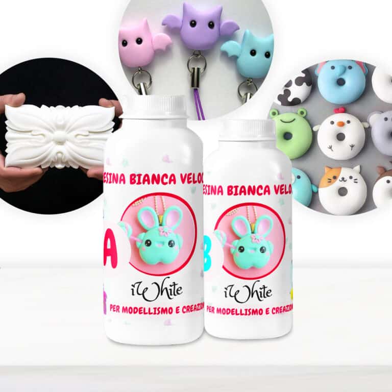 “IWhite” - Polyurethane Casting Resin - White, Fast-Curing Two-Part System