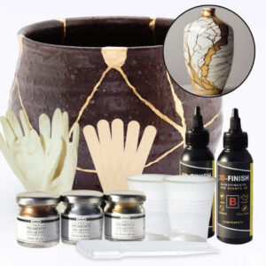 “KINTSUGI KIT” – For repairing and transforming your ceramics with elegance 