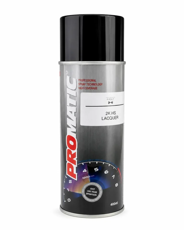 2K Clear Coat Lacquer Aerosol Spray – 400ml High Gloss Finish