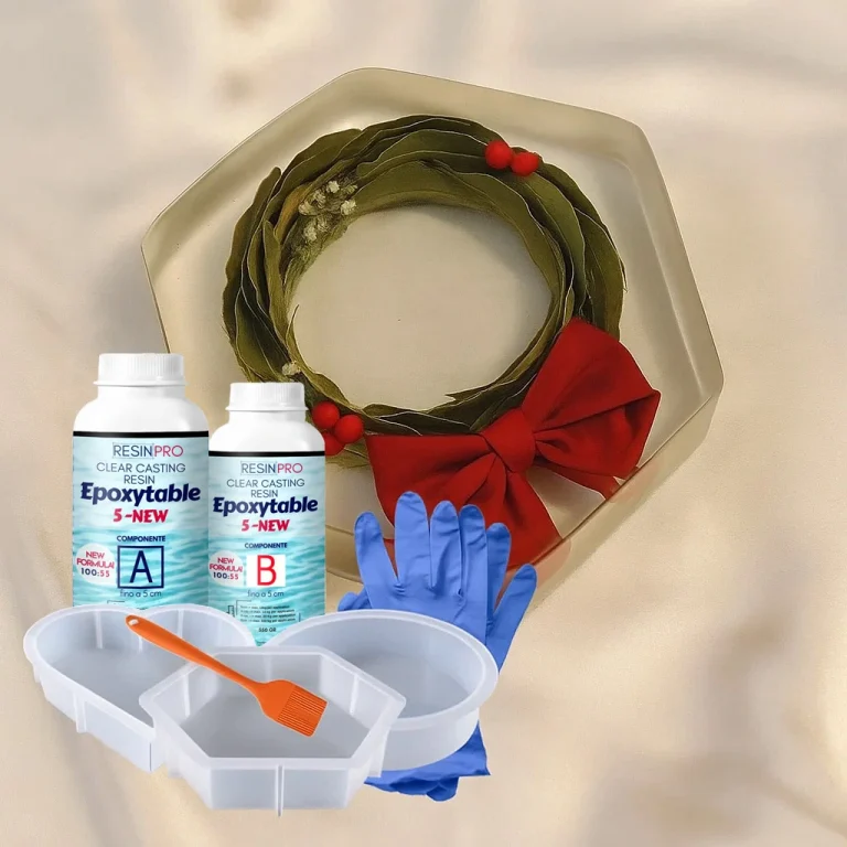 Resin Memory Box Complete Epoxy Resin Kit with Silicone Moulds – 3kg