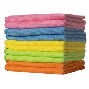 Coloured Microfibre Cloths