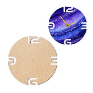 MDF Resin Art Board Clock Blank – V2 – 50 cm Diameter