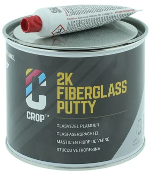 CROP 2K Fiberglass Putty – 750 ml + Hardener